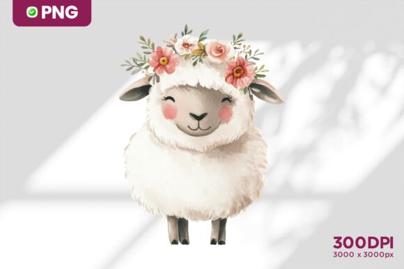 Download Watercolor Sheep Clipart - Sheep Collection