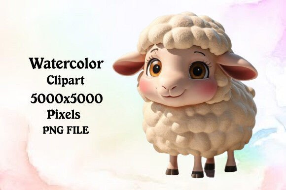 Download Cute Sheep PNG Clipart - Sheep Collection