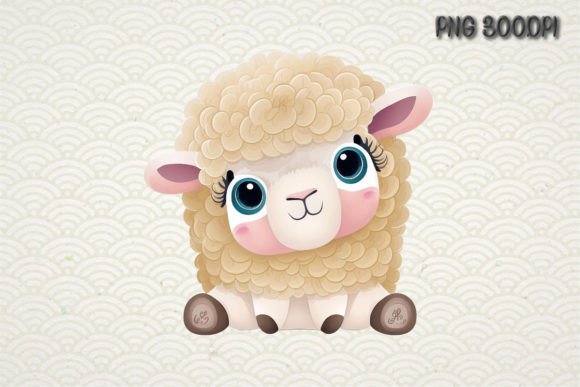 Download Watercolor Cute Sheep Clipart - Sheep Collection