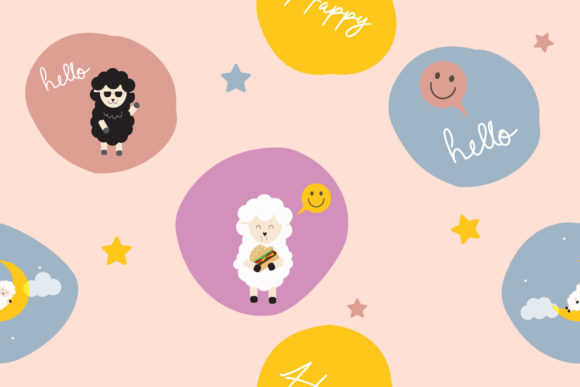 Download Cute Happy Sheep - Sheep Collection