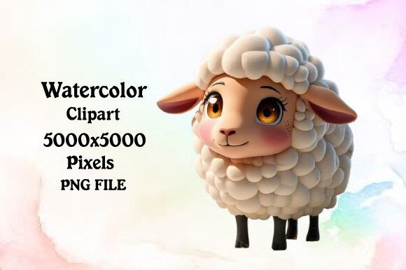 Download Cute Sheep PNG Clipart - Sheep Collection