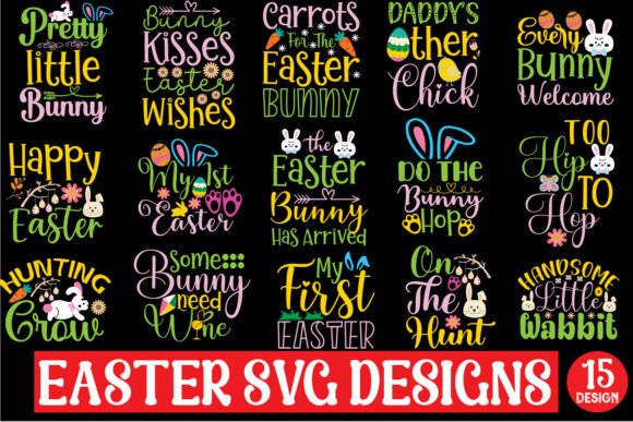 Download Easter SVG Designs Bundle - Easter svg design Collection