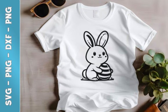 Download Cartoon Easter Bunny SVG Clipart 04 - Premium Resources