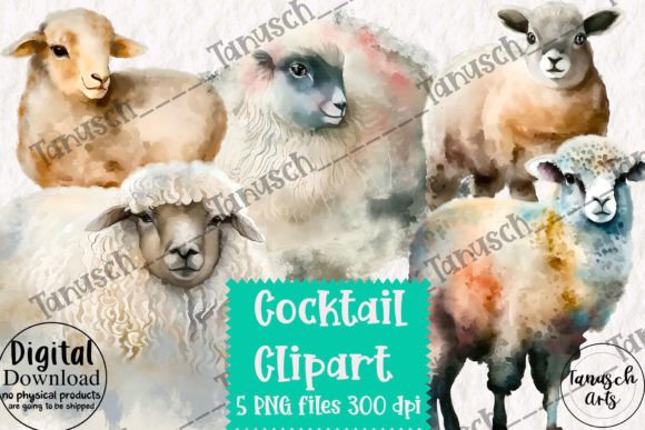 Download Watercolor Sheep Clipart Part 3 - Sheep Collection