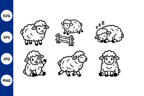 Download Cute Sheep Clipart Collection for Kids - Sheep Collection