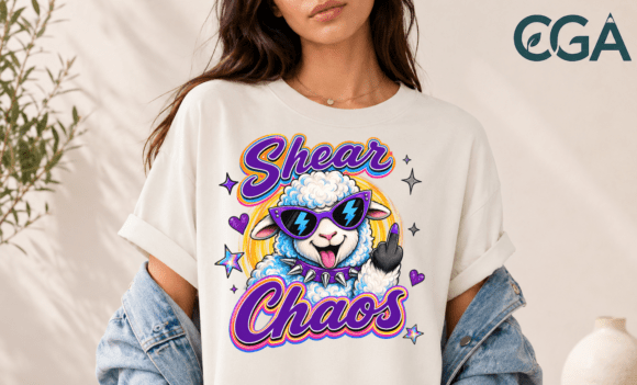 Download Shear Chaos Rocker Sheep Clipart PNG - Sheep Collection