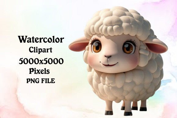 Download Cute Sheep PNG Clipart - Sheep Collection