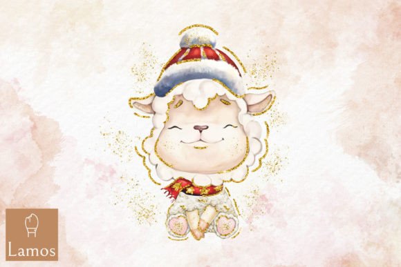Download Hello Winter Happy Sheep Clipart - Sheep Collection
